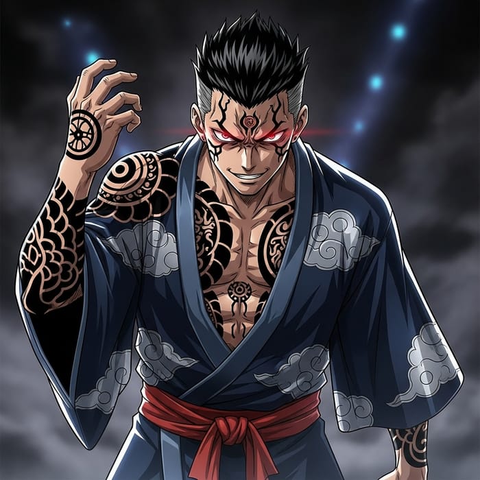 Create a Legendary Curse Spirit Character - Sukuna Inspired