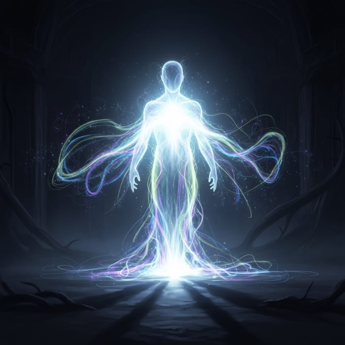Otherworldly and Translucent Ghost Design | Supernatural Aura Otherworldly and Translucent Ghost Design | Supernatural Aura