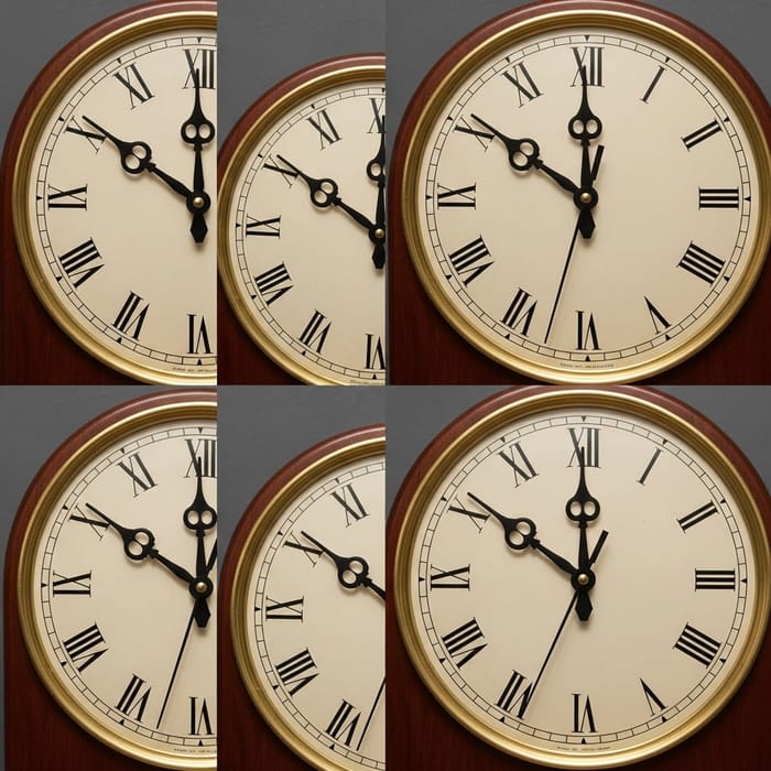 Experience One Hour: A Traditional Clock's Movement Experience One Hour: A Traditional Clock's Movement
