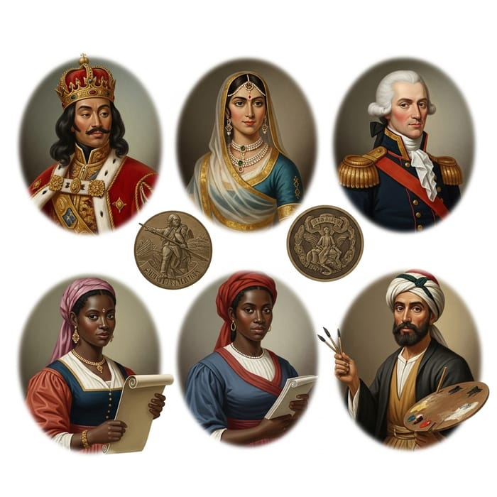Men and Women in Portraits Before the 18th Century