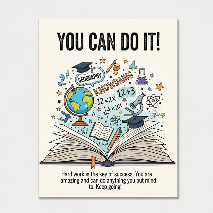 Encouraging Success in Studies: Motivation Card for 11-Year-Olds Encouraging Success in Studies: Motivation Card for 11-Year-Olds