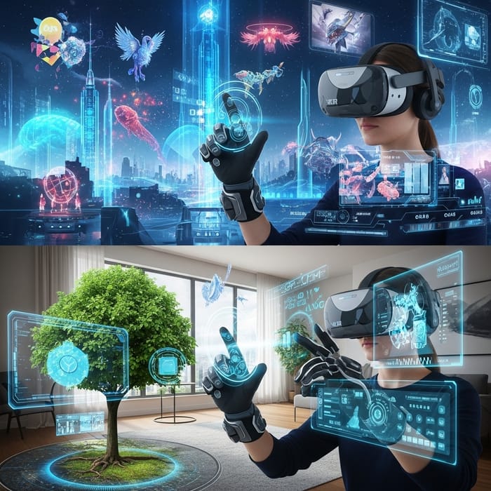 Virtual and Mixed Reality - Future Technology