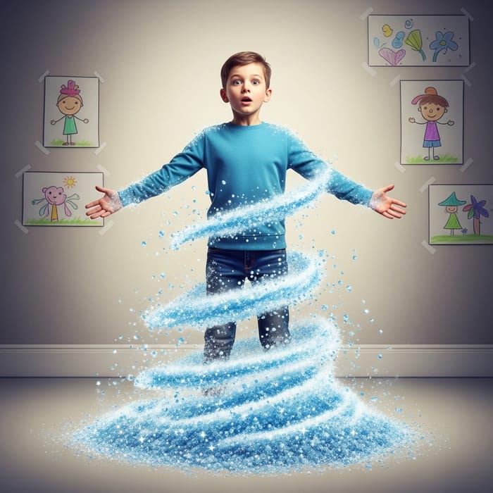 Magical Transformation: Boy to Ice Spice - Enchanting Spectacle Magical Transformation: Boy to Ice Spice - Enchanting Spectacle