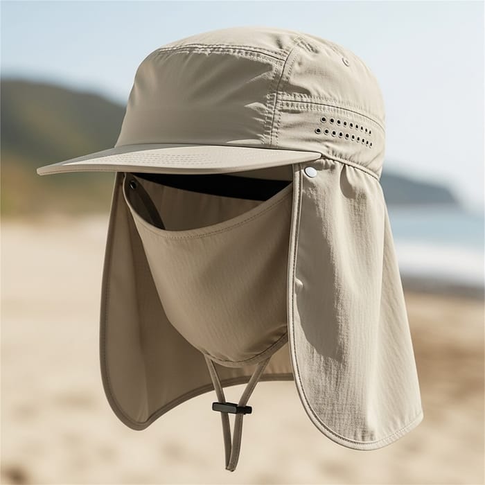Flat-Brimmed Sunshade Hat for Ultimate Protection Flat-Brimmed Sunshade Hat for Ultimate Protection