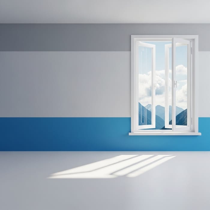 Stunning 3D White Plastic Window Design for Homes Stunning 3D White Plastic Window Design for Homes