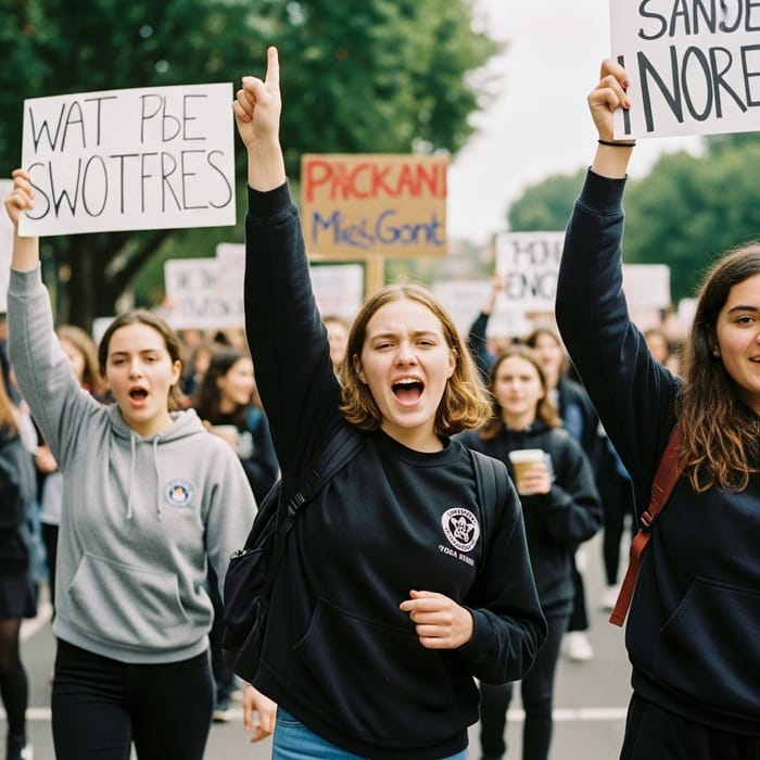 Youth Activism: Dynamic Student Protest Photography Youth Activism: Dynamic Student Protest Photography