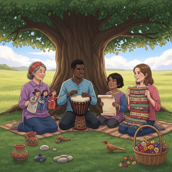 Multicultural Folk Storytelling Gathering Multicultural Folk Storytelling Gathering