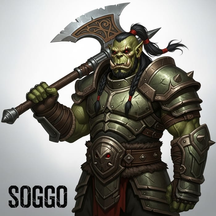 Muscular Orc Warrior Soggo | Fantasy Battle Armor Muscular Orc Warrior Soggo | Fantasy Battle Armor