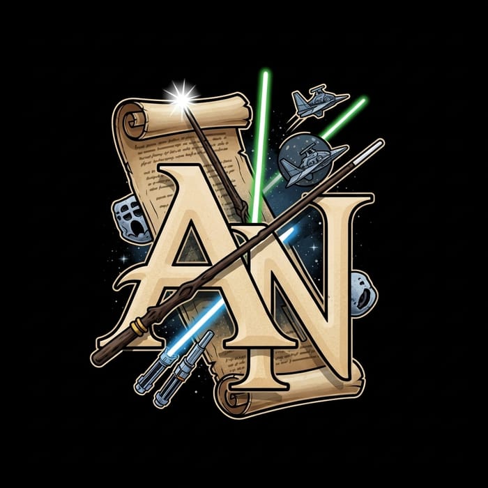A and N inspired Star Wars & Harry Potter Twitch Logo Design A and N inspired Star Wars & Harry Potter Twitch Logo Design