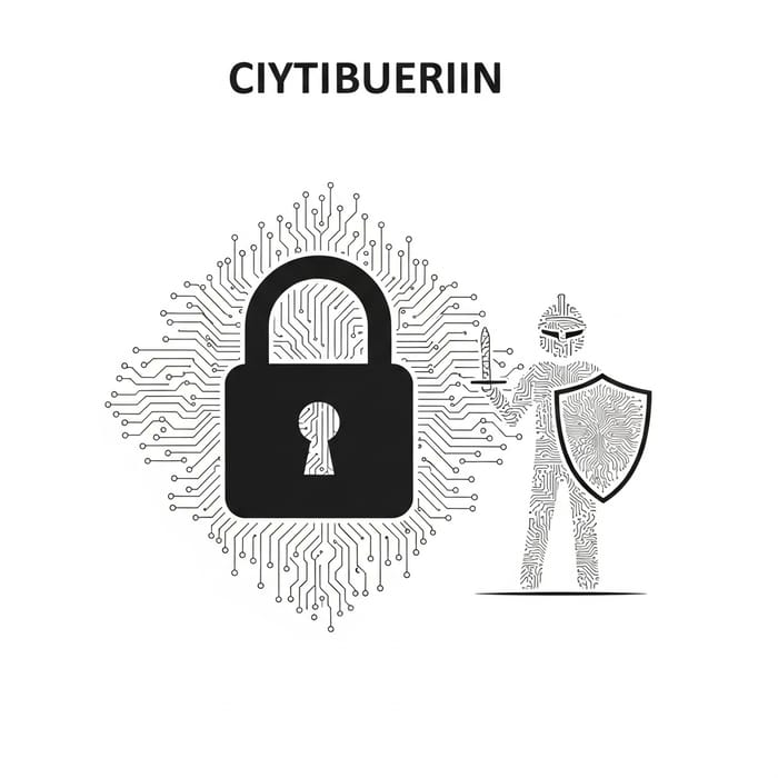 Cybersecurity Minimalistic Design Cybersecurity Minimalistic Design