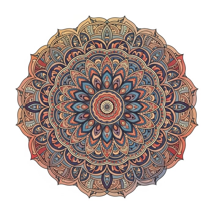 Unique Mandala Flower Design Unique Mandala Flower Design