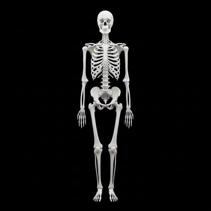 Human Skeleton Illustration