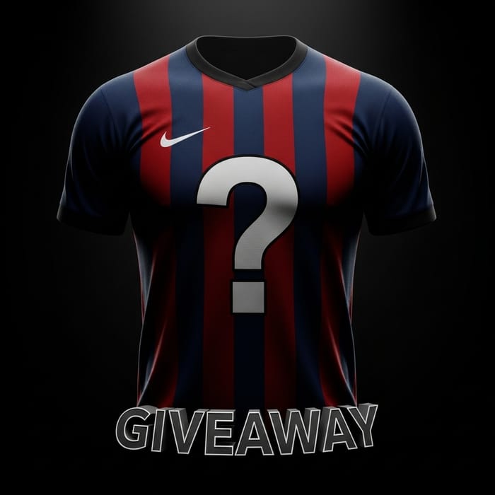 Win a Mystery Football Shirt in 3D Giveaway! Win a Mystery Football Shirt in 3D Giveaway!