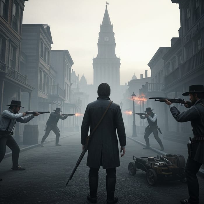 Sin City Betrayal: Gunman in Mist, Targeting Multiple People