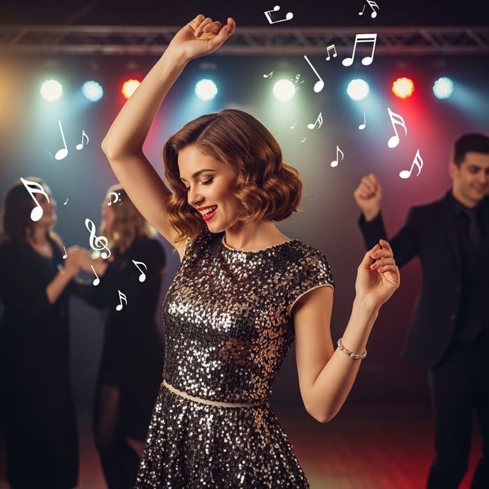 Timeless Dance Glamour: Captivating the Spirit with Vintage Style