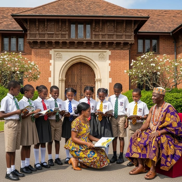 Empowering African Youth at the Chief's Palace Empowering African Youth at the Chief's Palace