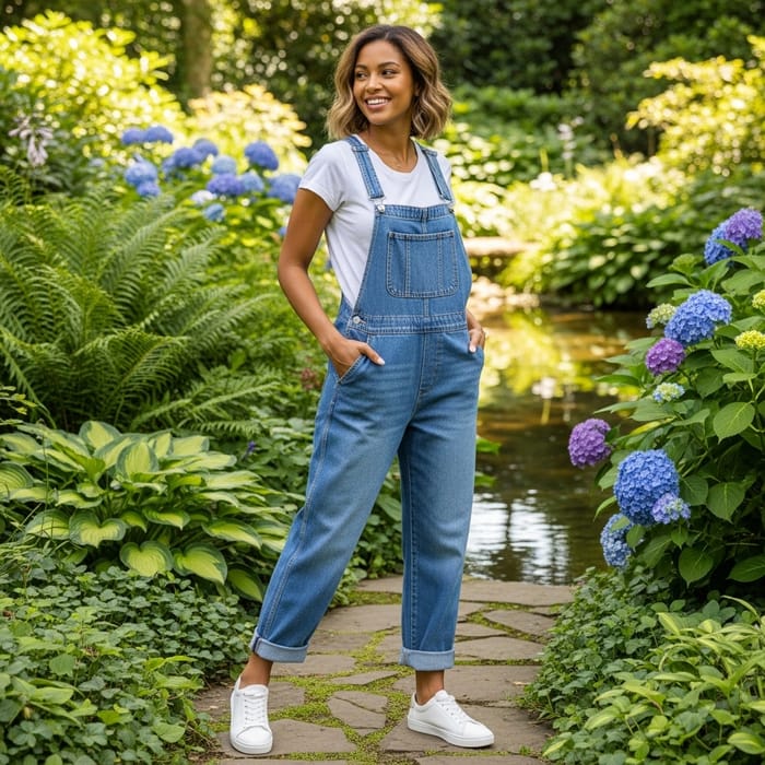 Amazon US Women's Overalls: Stylish Dungarees in Green Amazon US Women's Overalls: Stylish Dungarees in Green