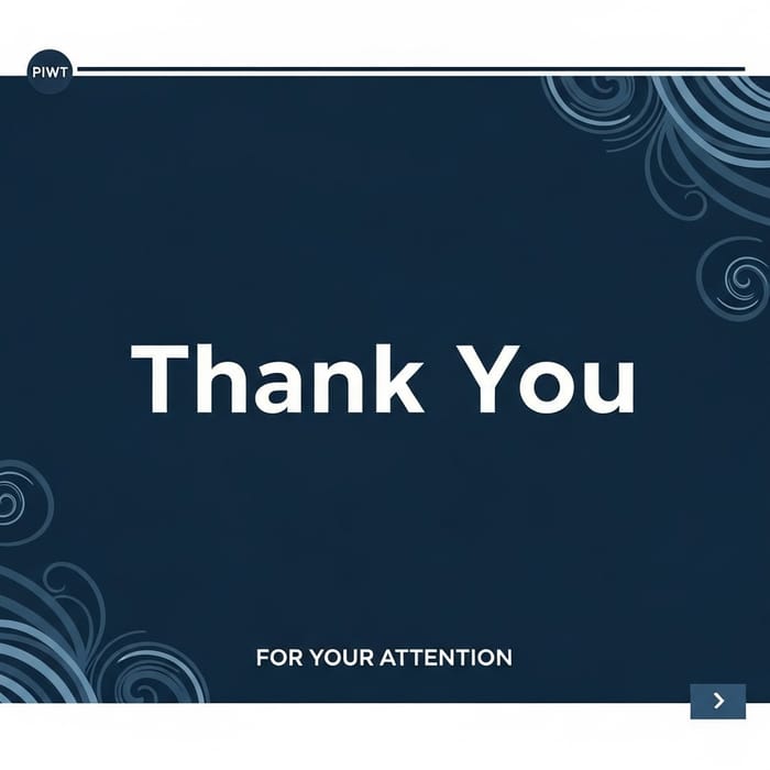 Warm Gratitude - Professional Thank You Slide Design Warm Gratitude - Professional Thank You Slide Design