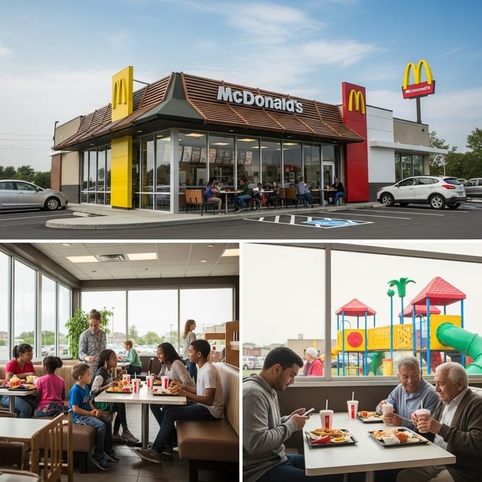 Experience McDonald's: Modern Design & Family Fun Experience McDonald's: Modern Design & Family Fun