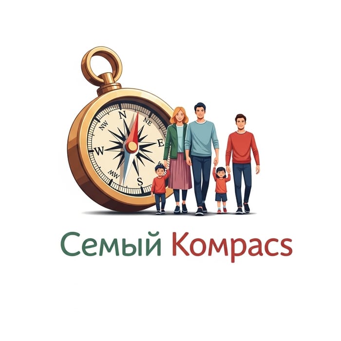 Family Support Center Logo Design | Family Compass