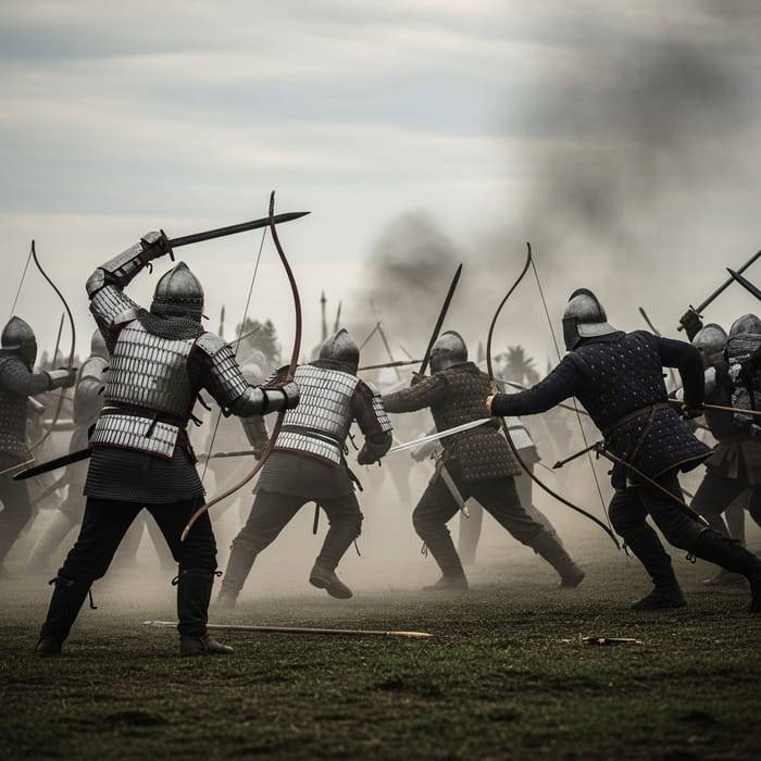 Epic Battle: Soldiers Clash in the Field Epic Battle: Soldiers Clash in the Field