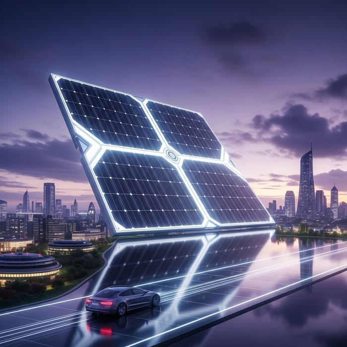 Futuristic Photovoltaikmodul | Advanced Solar Technology Futuristic Photovoltaikmodul | Advanced Solar Technology