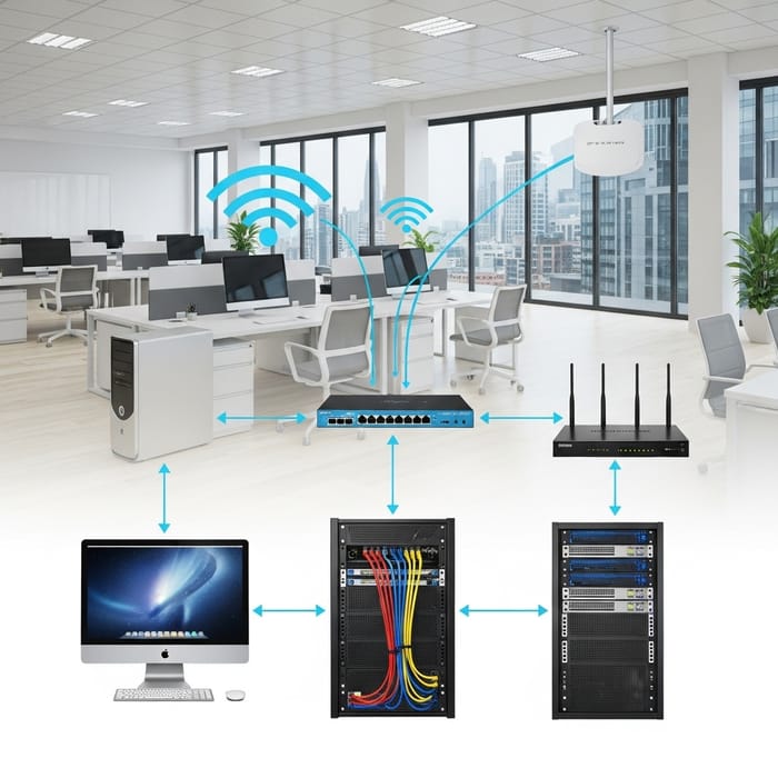 Office Network Structure: Design & Components Office Network Structure: Design & Components