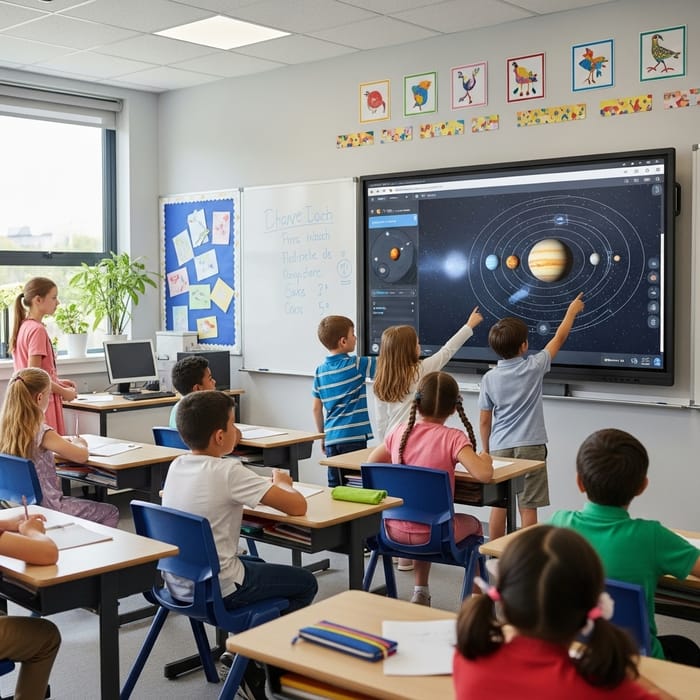 Interactive Touchscreen Science Classroom Interactive Touchscreen Science Classroom