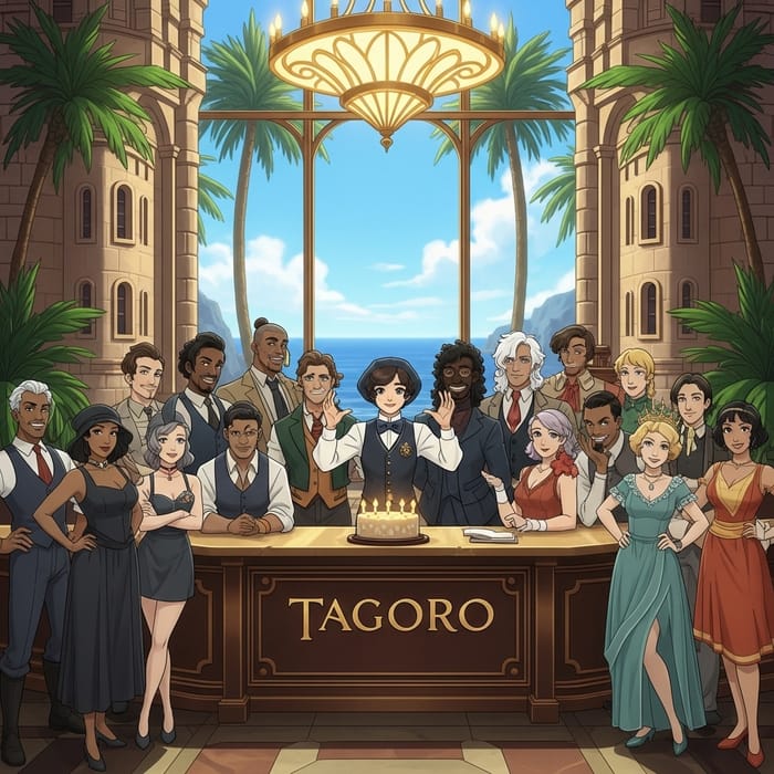 Celebrate at Tagoro Castle Hotel: A Pixar-Inspired Scene