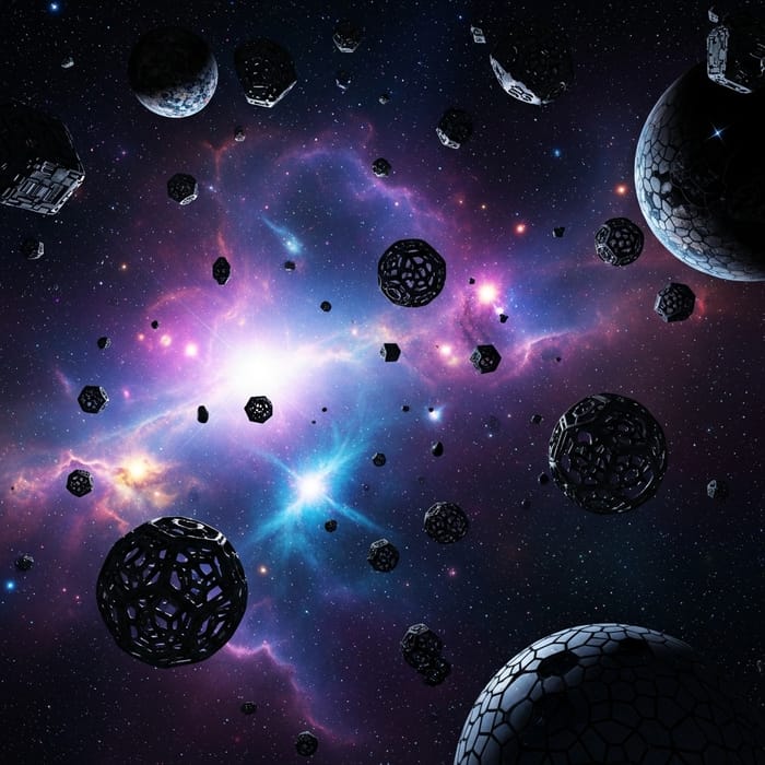 Stable Diffusion: Space Exploration & Abstract Journey