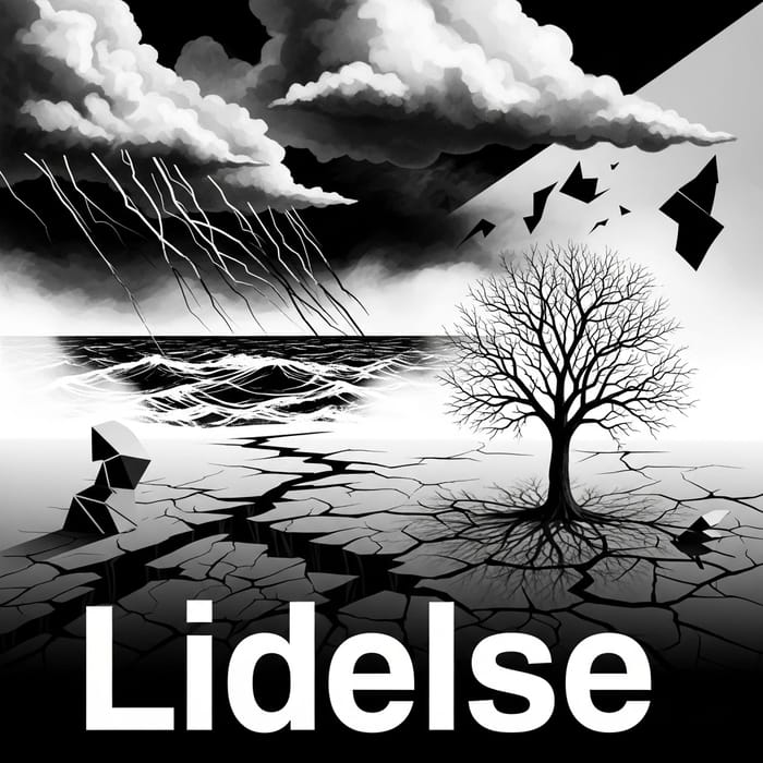 Lidelse: Abstract Visual Portrayal of Suffering and Distress