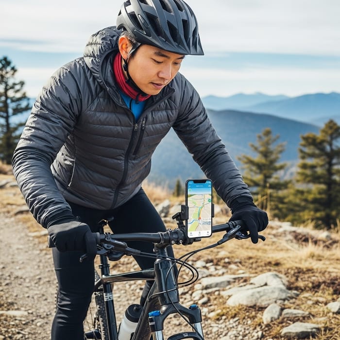 Mountain Biking with OsmAnd GPS Navigation on Mountains Mountain Biking with OsmAnd GPS Navigation on Mountains