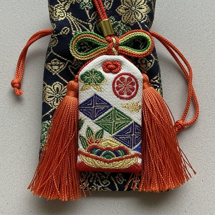 Japanese Omamori Talisman Design - Symbolic Artwork Japanese Omamori Talisman Design - Symbolic Artwork