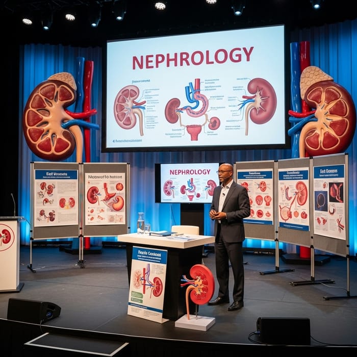 Nephrology Conference Stage Setup Nephrology Conference Stage Setup