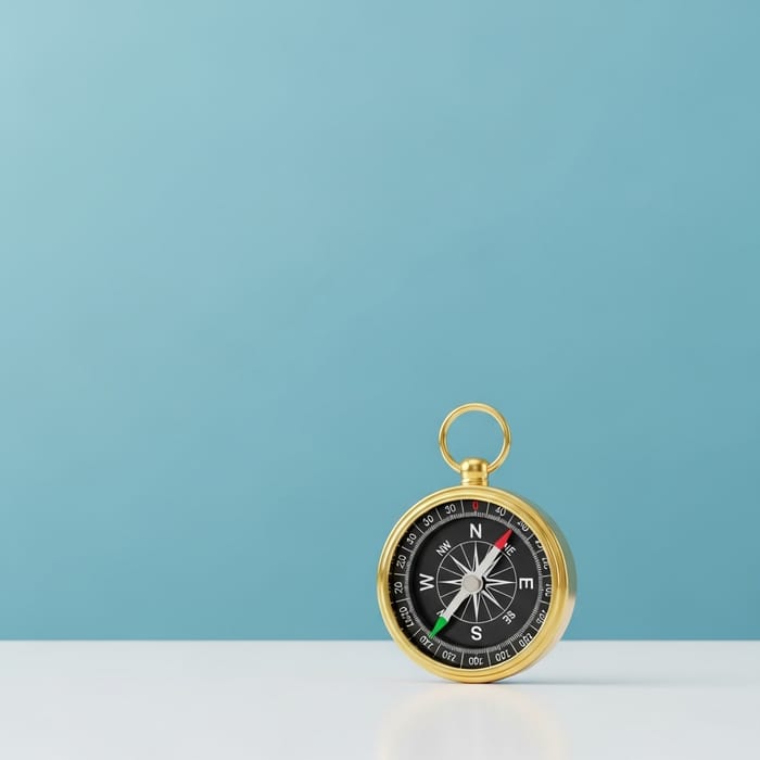 Golden Compass: Steady Leadership | Minimalist Guidance Golden Compass: Steady Leadership | Minimalist Guidance