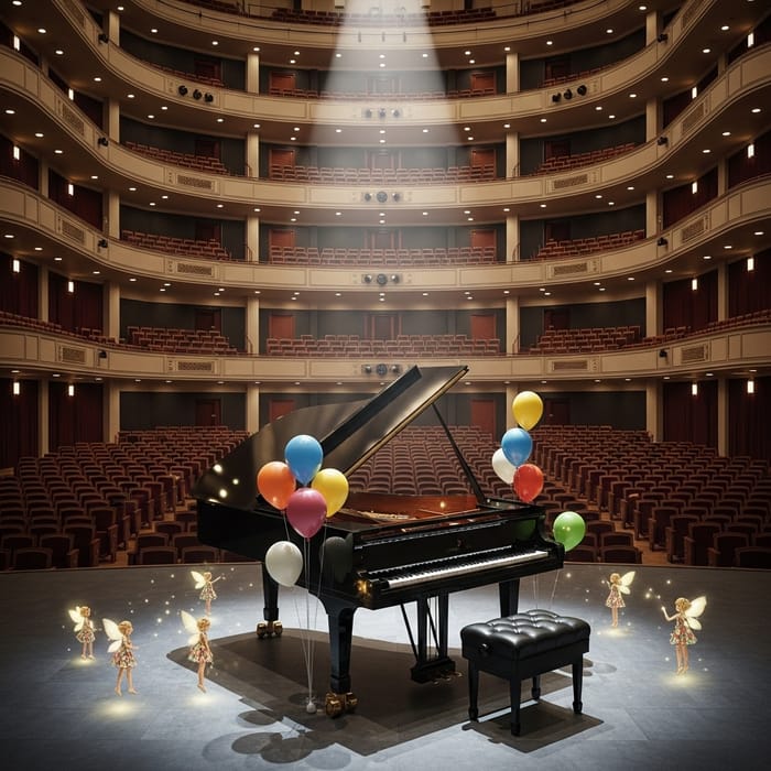Grand Piano Performance in Festive Concert Hall | Captivating Play 6