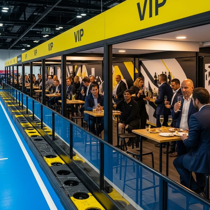 Luxury VIP Experience at Indoor Electric Go-Kart Track Luxury VIP Experience at Indoor Electric Go-Kart Track