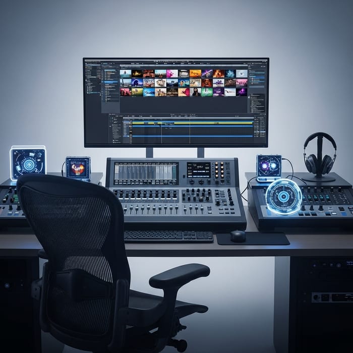 Professional Video Editing | Modern Aesthetic Setup Professional Video Editing | Modern Aesthetic Setup