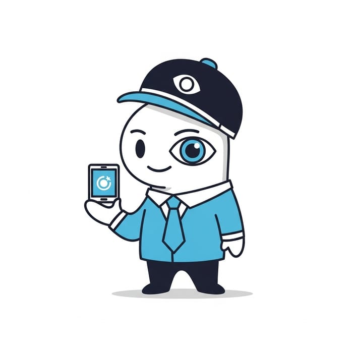 Minimalistic Friendly Mascot | Simple and Trustworthy Guide Minimalistic Friendly Mascot | Simple and Trustworthy Guide