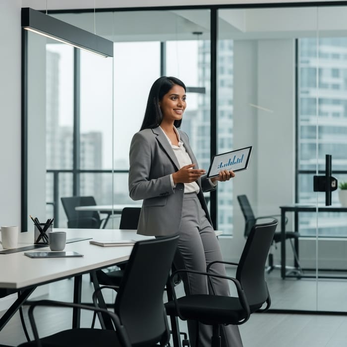 South Asian Female Executive South Asian Female Executive