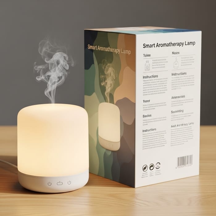 Smart Aromatherapy Lamp with Glowing Effects