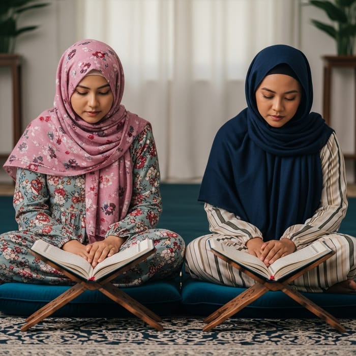 Putri and Wani Tadarus Alquran: Spiritual Reflection Together Putri and Wani Tadarus Alquran: Spiritual Reflection Together