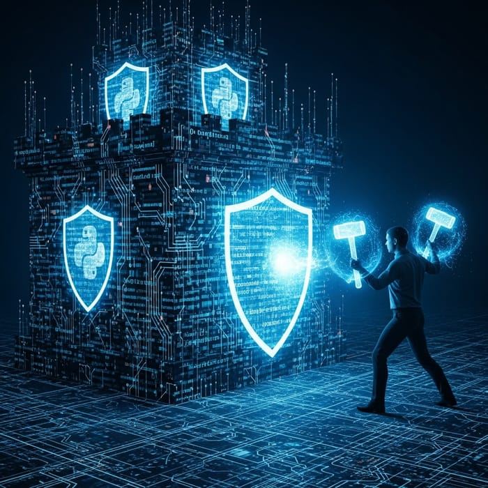 Cybersecurity Penetration - Visual Representation and Abstract Metaphor Cybersecurity Penetration - Visual Representation and Abstract Metaphor
