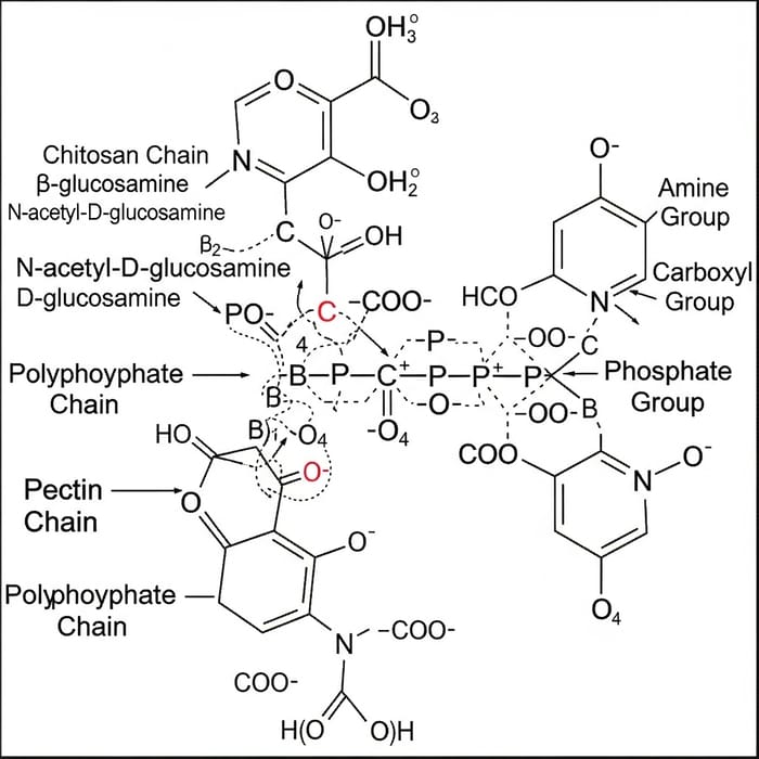 1D Structure of Chitosan-Pectin-Polyphosphate Nanoparticles 1D Structure of Chitosan-Pectin-Polyphosphate Nanoparticles
