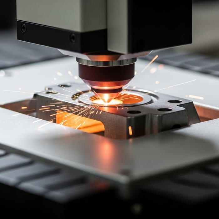 Focused Laser Beam Hardening Metal | Real Industrial Setup Focused Laser Beam Hardening Metal | Real Industrial Setup