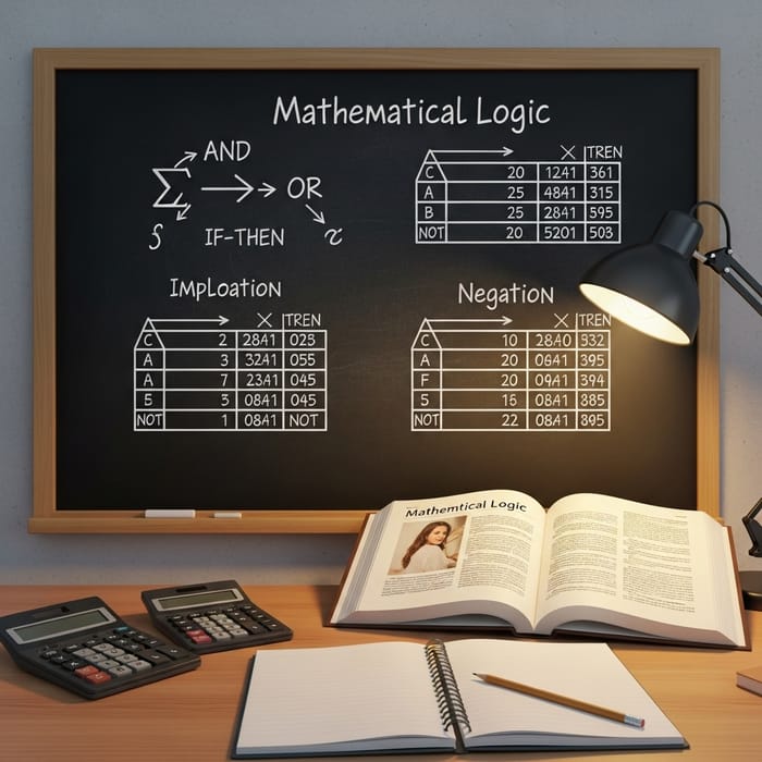 Exploring Mathematical Logics: Symbols and Truth Tables
