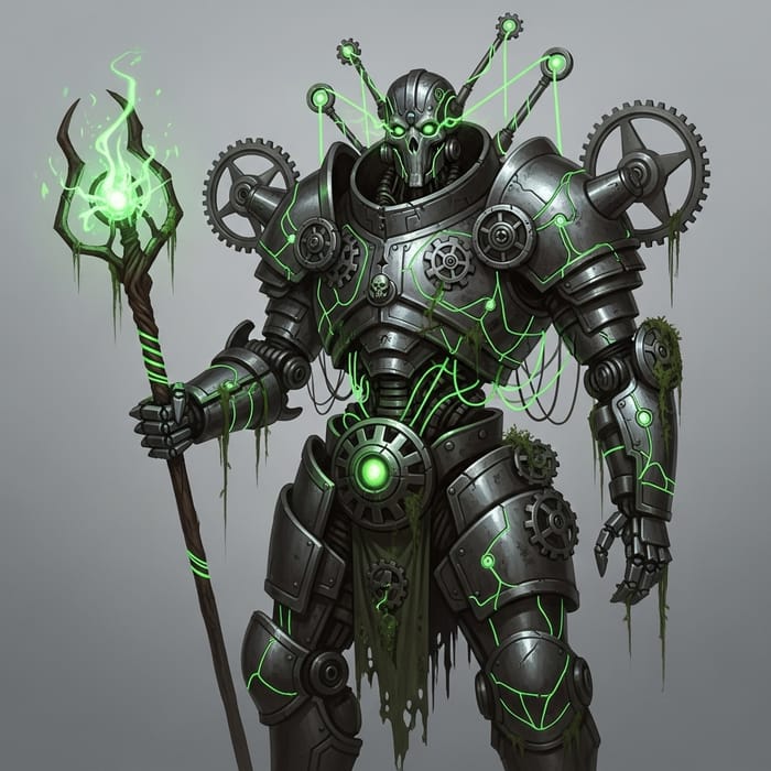 Machine Necromancer: Metal Mechanism Entity of Ethereal Power Machine Necromancer: Metal Mechanism Entity of Ethereal Power
