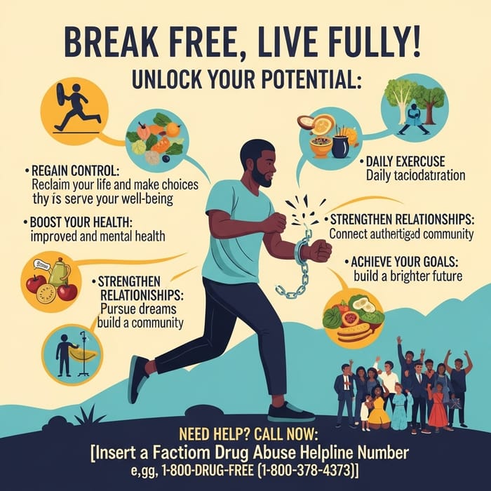 Empowering Fight Against Illegal Drug Use: Break Chains & Embrace Freedom