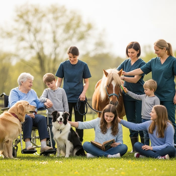 Enrich Vulnerable Lives with Dogs & Horses: Animal-Assisted Intervention Enrich Vulnerable Lives with Dogs & Horses: Animal-Assisted Intervention