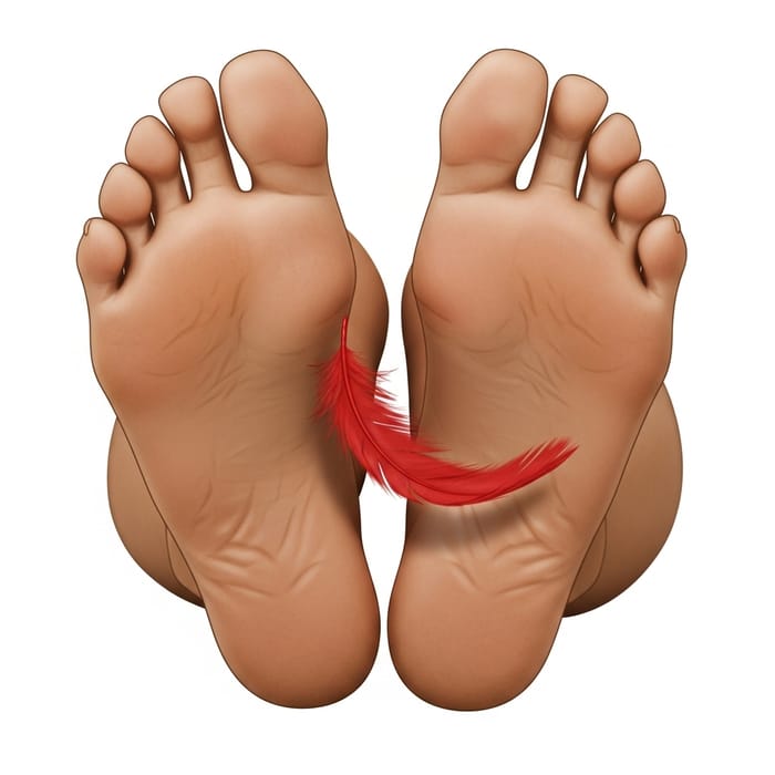 Photorealistic Female Soles Depiction | Medium Brown Skin with True Textures Photorealistic Female Soles Depiction | Medium Brown Skin with True Textures